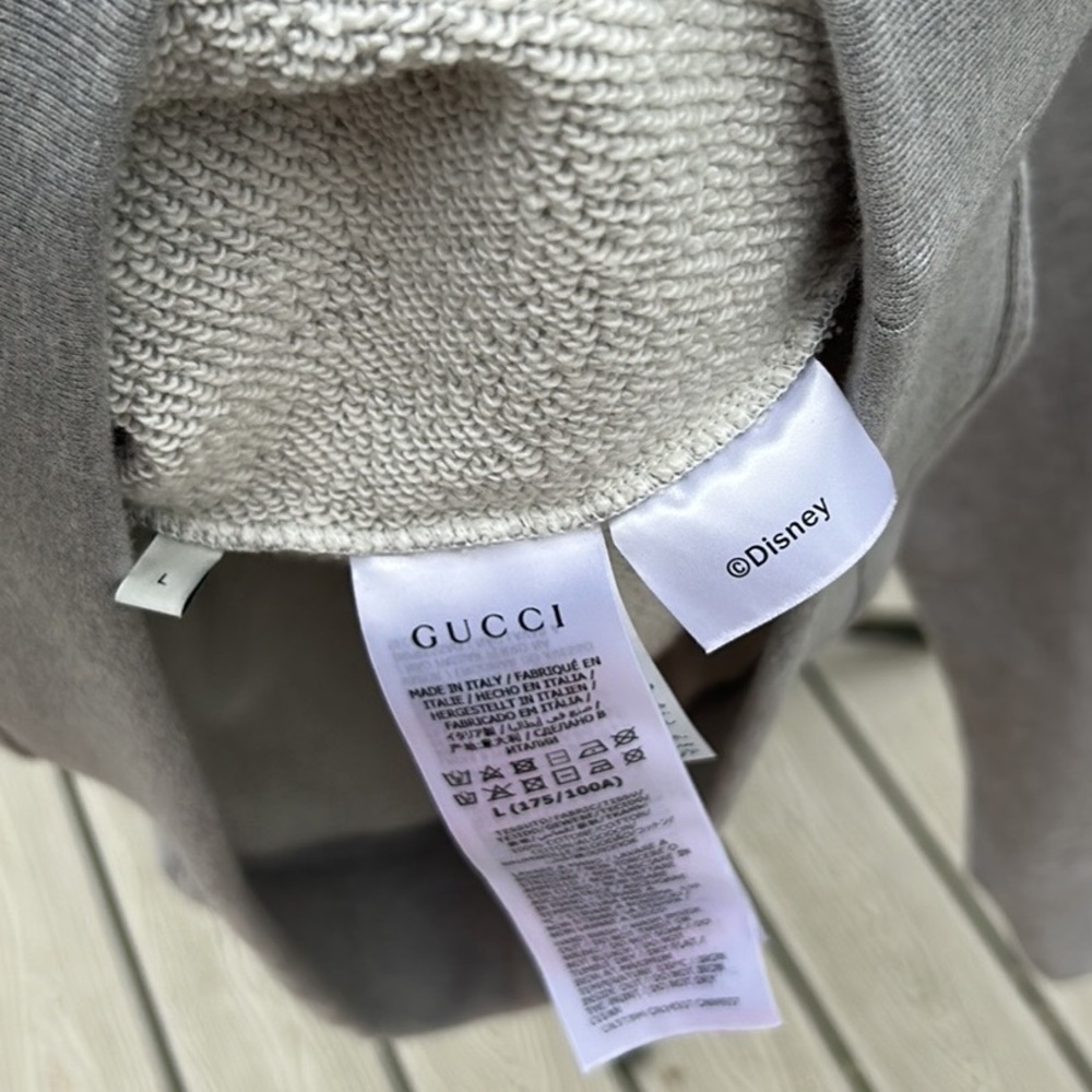 ๐ฆ Gucci x Disney Mickey Mouse Embossed Logo Hoodie - Picture 8 of 14